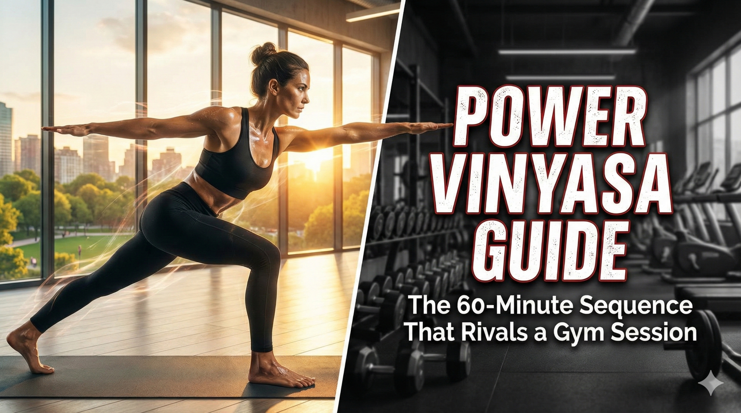 Power Vinyasa Guide: The 60-Minute Sequence That Rivals a Gym Session